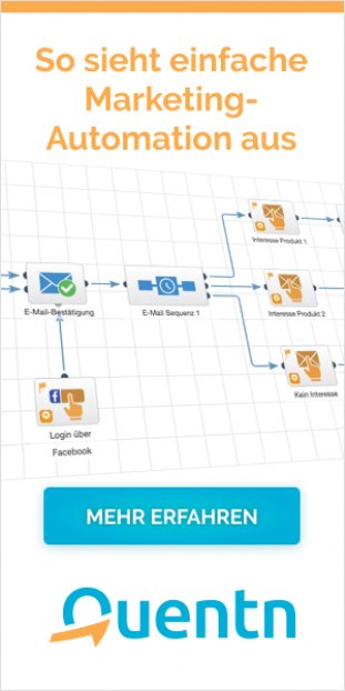 Marketing Automation von Quentn